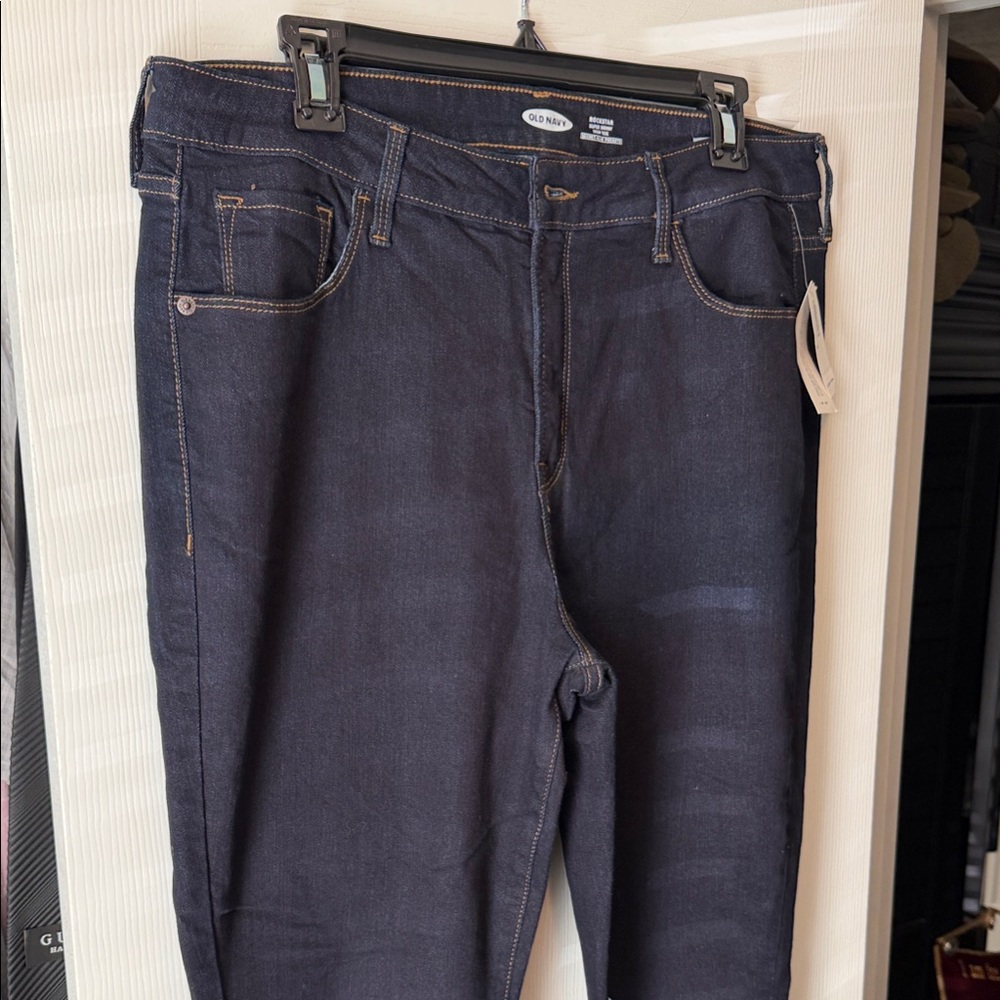 Old Navy Women's Deep Indigo Skinny Jeans
